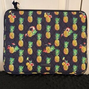 Vera Bradley Quilted Laptop Sleeve Toucan Party